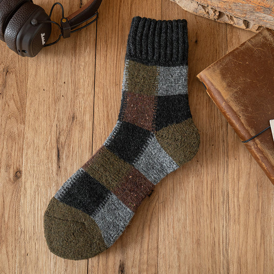 Men's Socks - Multicolored (blue, grey, green)