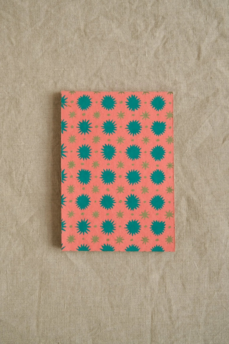 Handmade Recycled Paper Scrapbook - A6