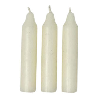 Bundle of five candles - ivory - THE BRISTOL ARTISAN