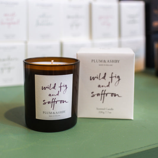 Wild Fig & Saffron Candle - THE BRISTOL ARTISAN