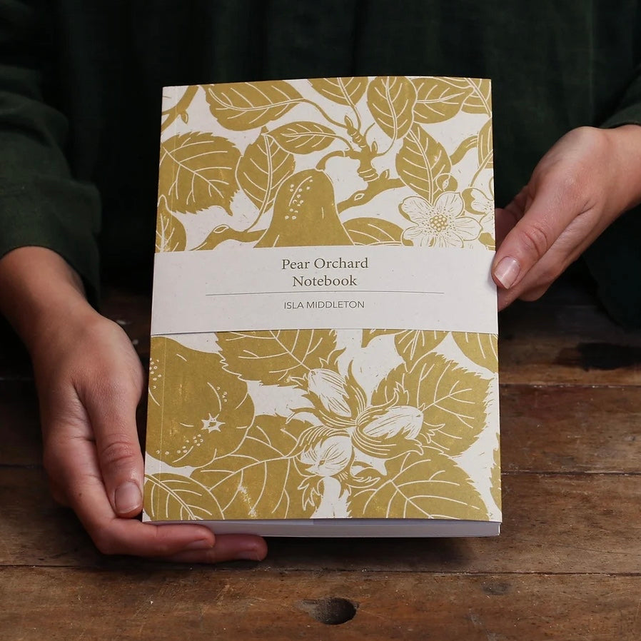 Isla Middleton Pear Orchard Notebook - The Bristol Artisan Handmade Sustainable Gifts and Homewares.