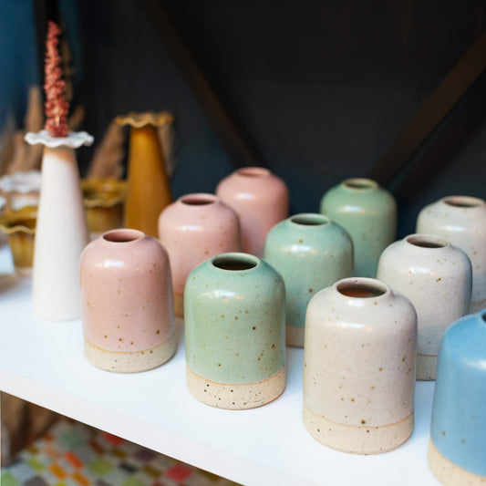 Cornflower Blue Small Bud Vase - THE BRISTOL ARTISAN