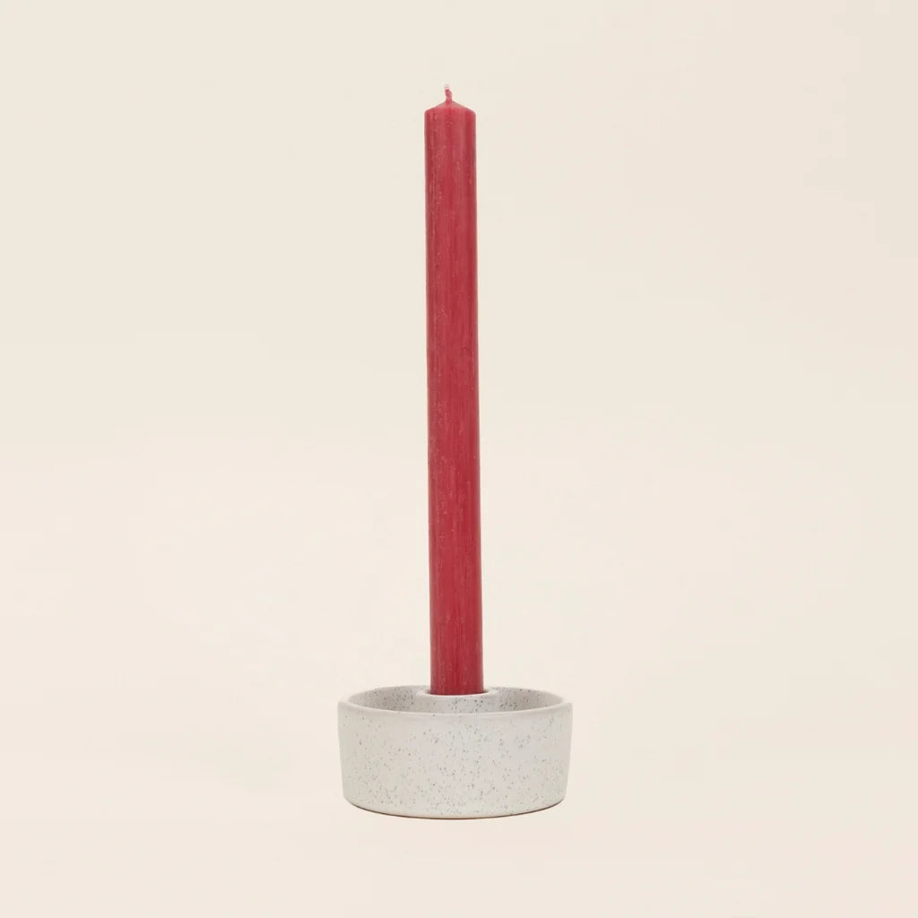 Dinner Candle - Bright Pink - THE BRISTOL ARTISAN