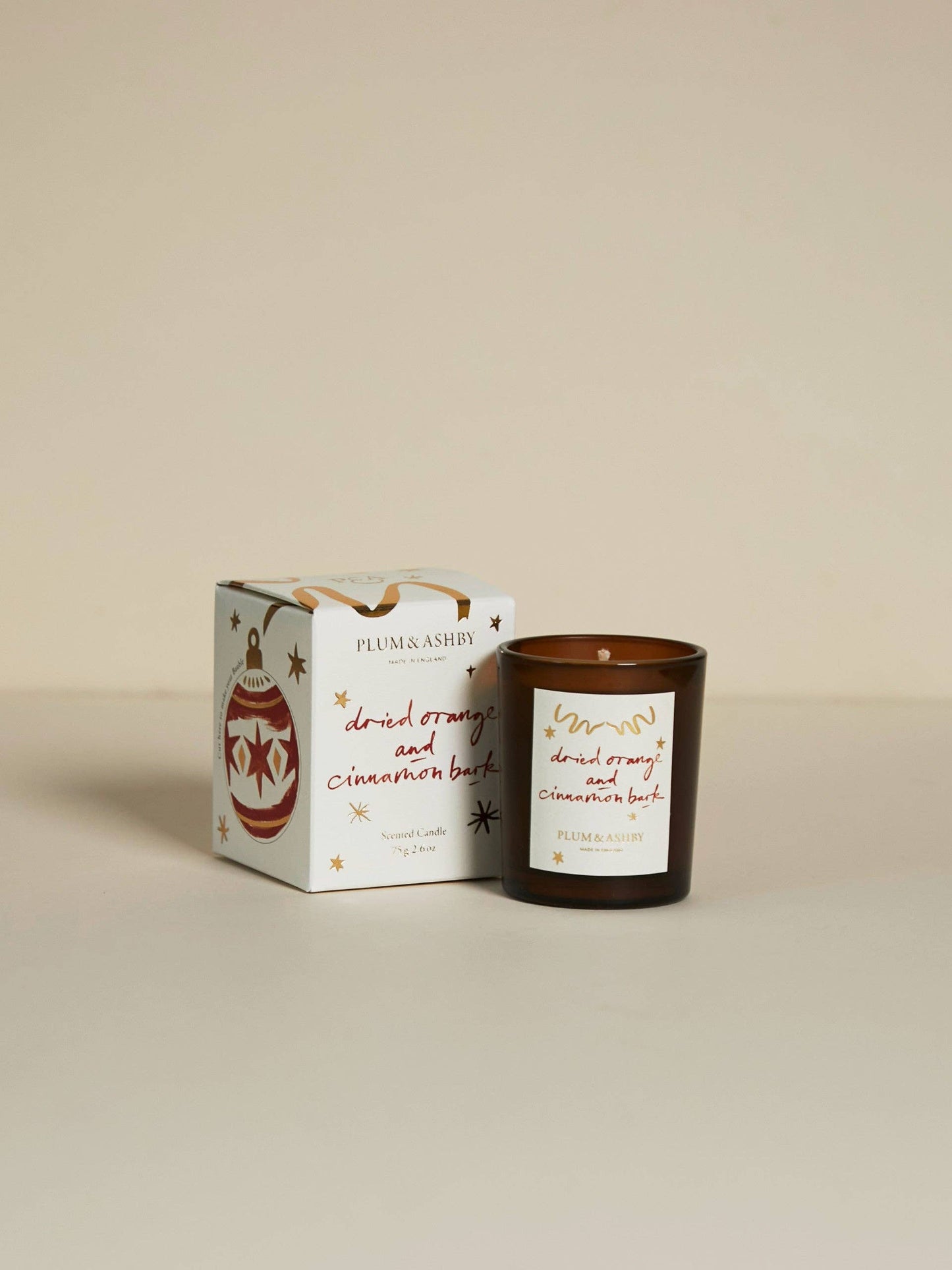 Dried Orange & Cinnamon Bark Votive 75g - THE BRISTOL ARTISAN