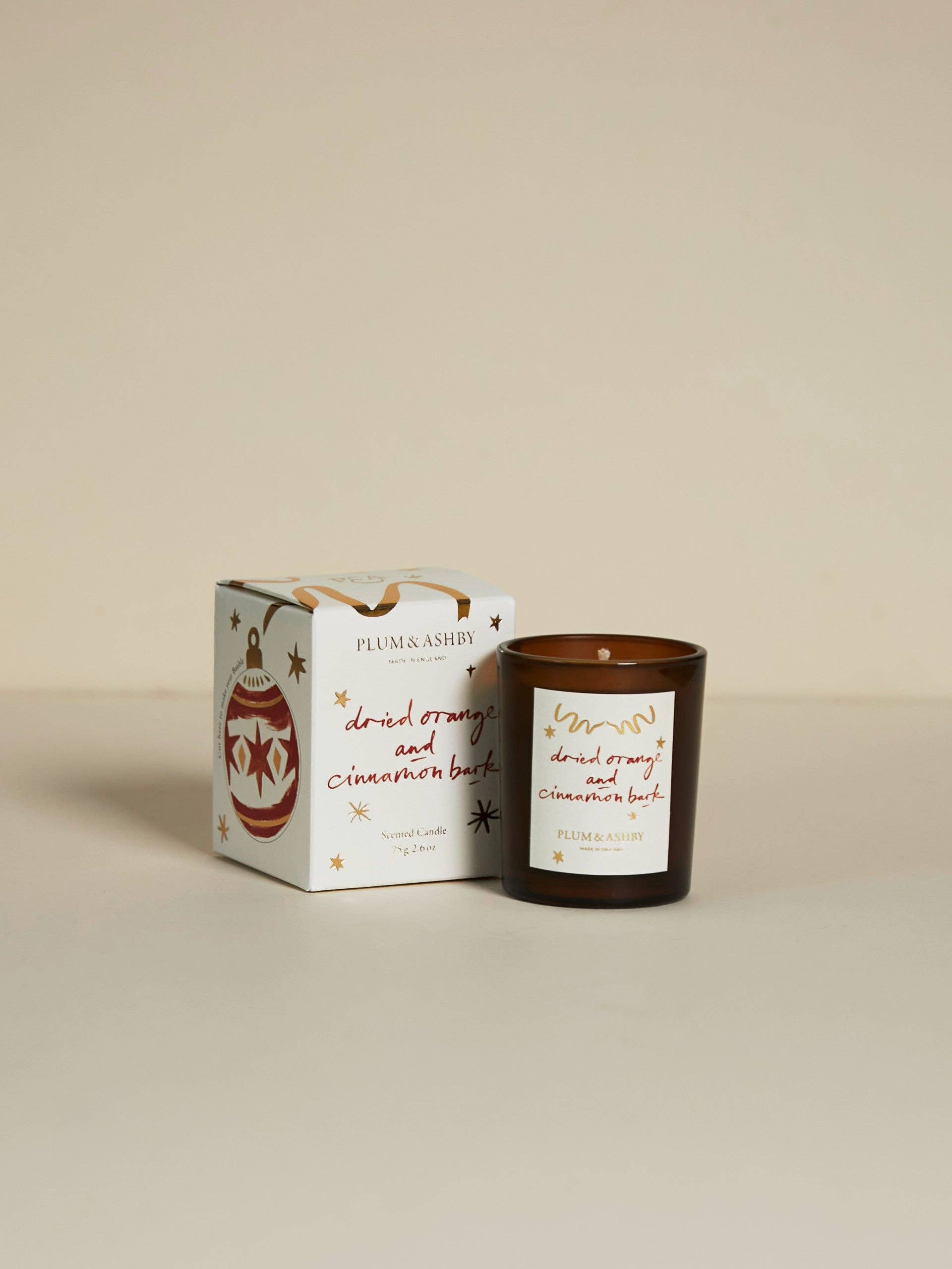 Dried Orange & Cinnamon Bark Votive 75g - THE BRISTOL ARTISAN