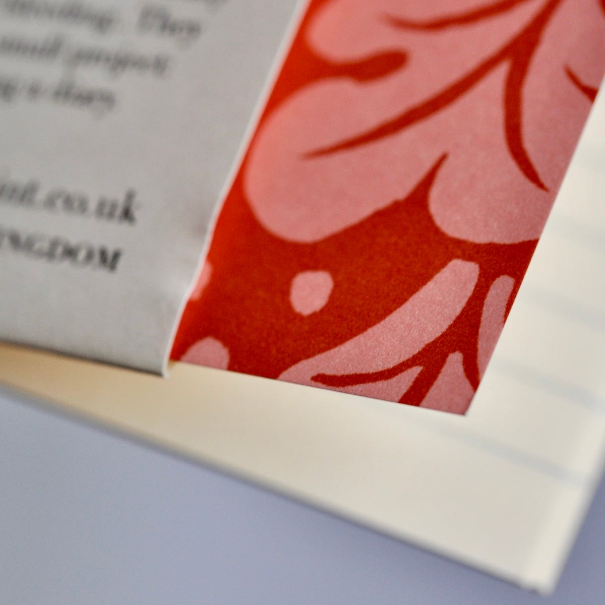 Exercise Book (Lined) - Quercus Pomegranate - THE BRISTOL ARTISAN