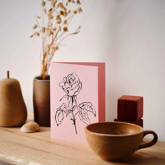Rose Card - THE BRISTOL ARTISAN