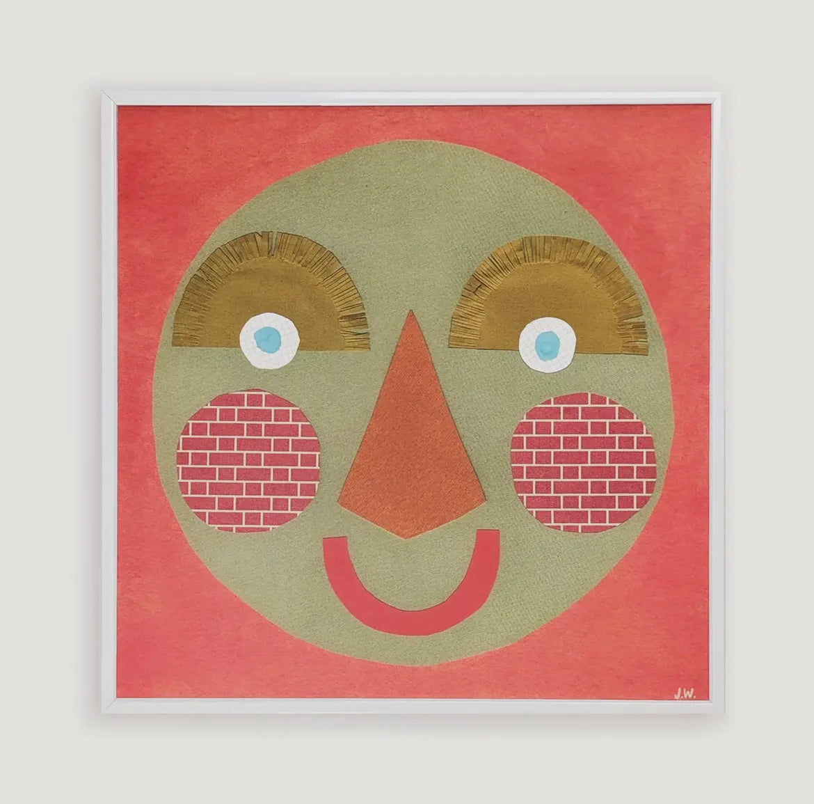 Maya Smiley face print - THE BRISTOL ARTISAN