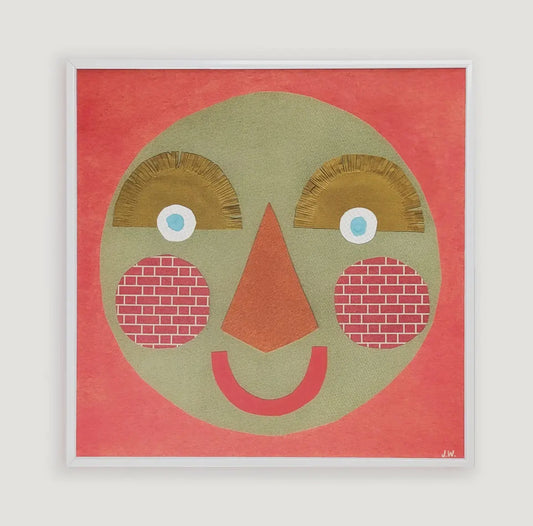 Maya Smiley face print - THE BRISTOL ARTISAN