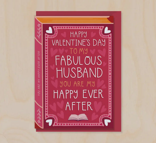 Husband Valentines card - THE BRISTOL ARTISAN
