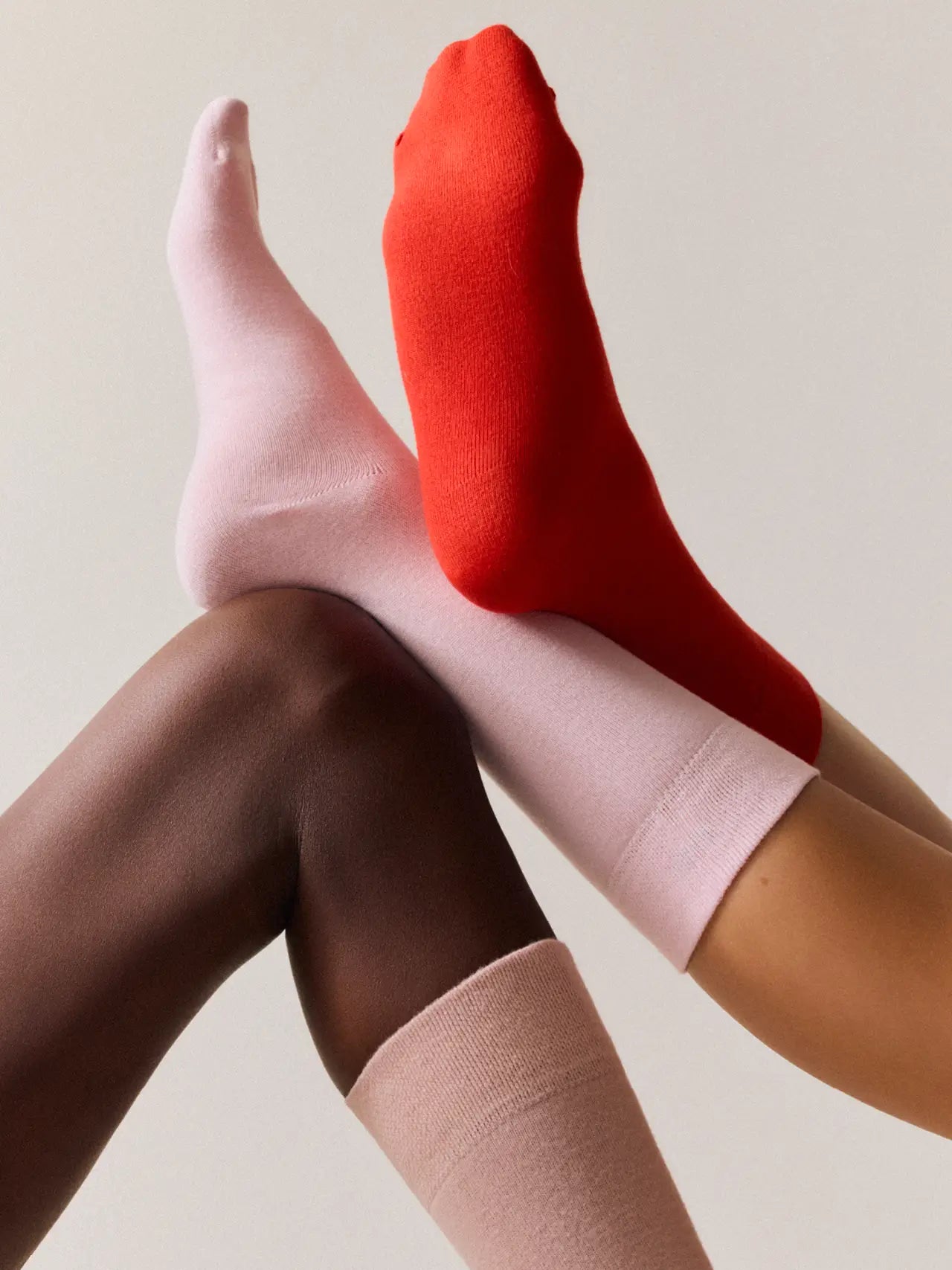 Faded Pink Bamboo Socks - THE BRISTOL ARTISAN