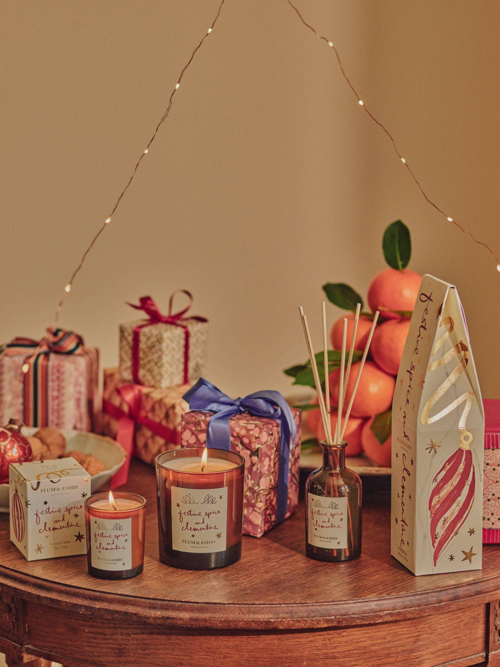 Festive Spice & Clementine Votive 75g - THE BRISTOL ARTISAN