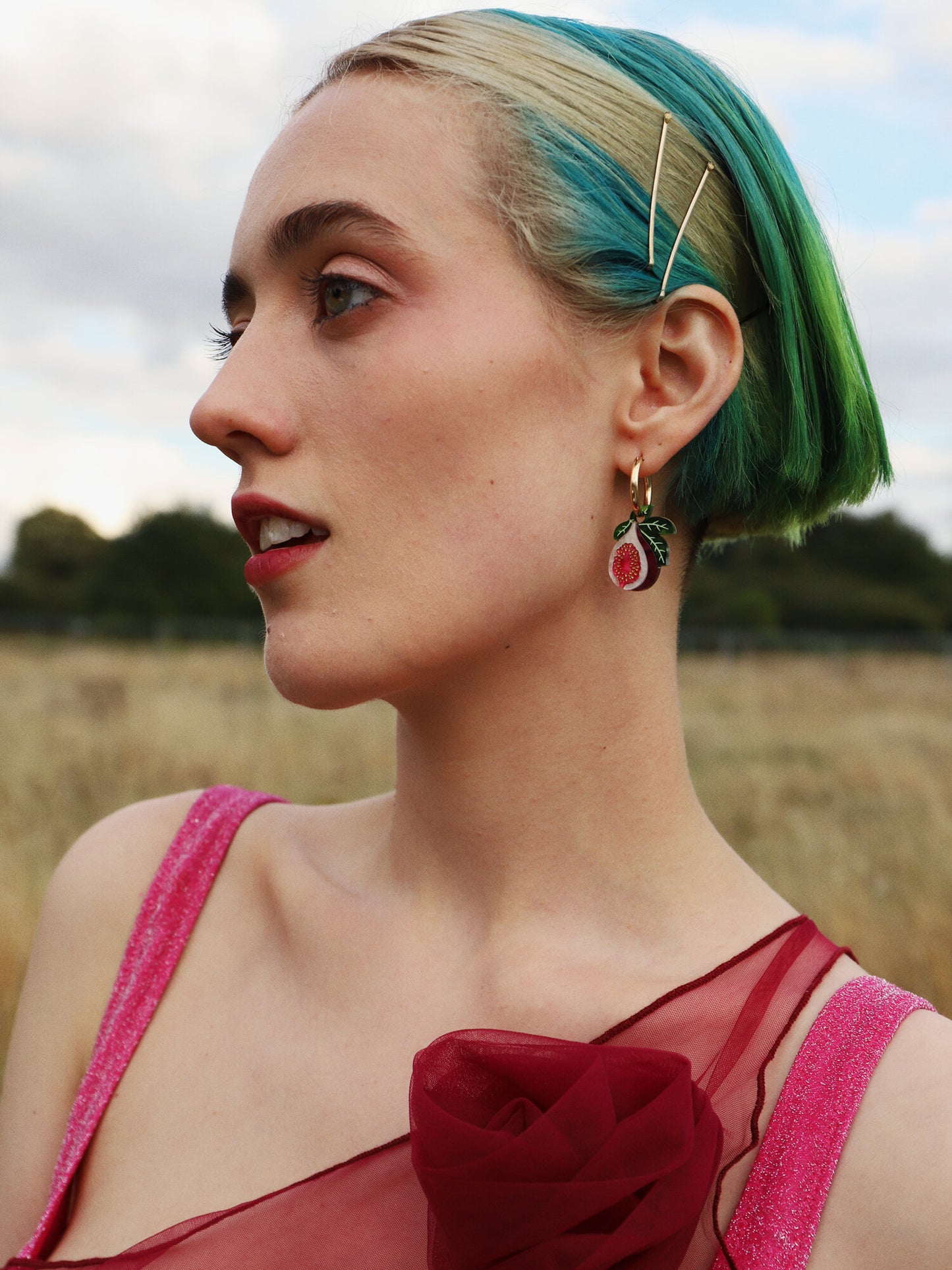 Fig Hoops by Wolf and Moon