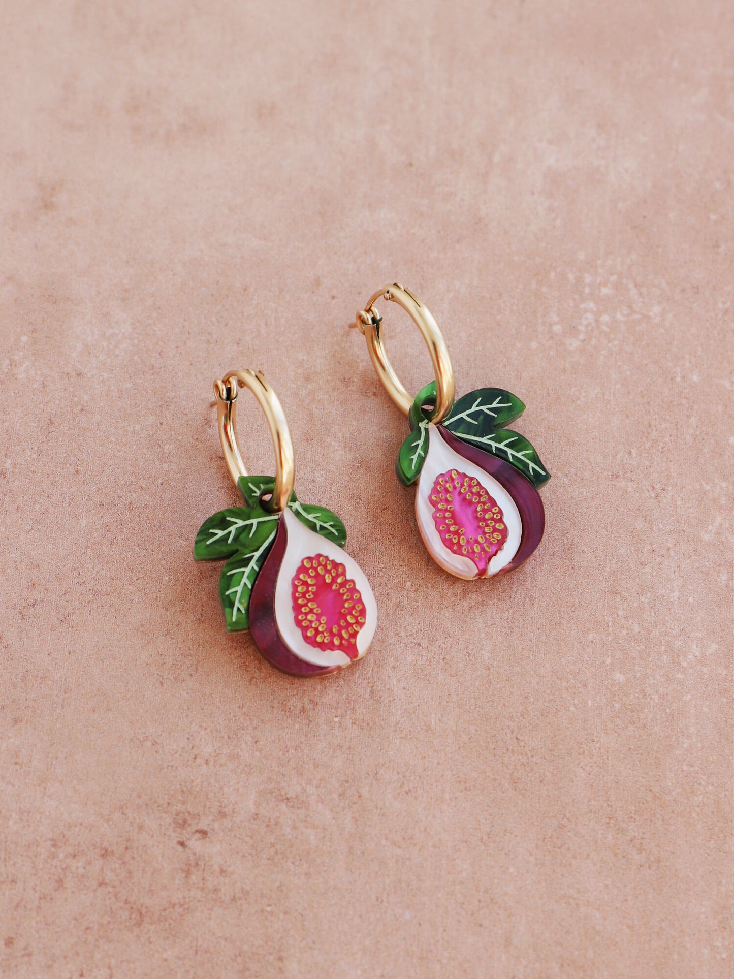 Fig Hoops by Wolf and Moon
