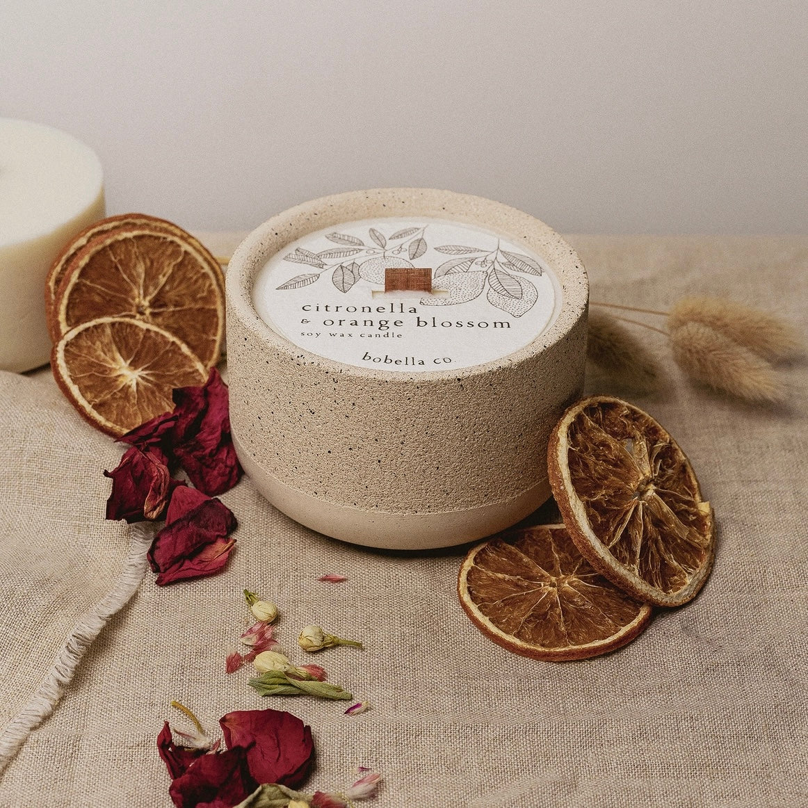 Citronella and Orange Blossom Candle