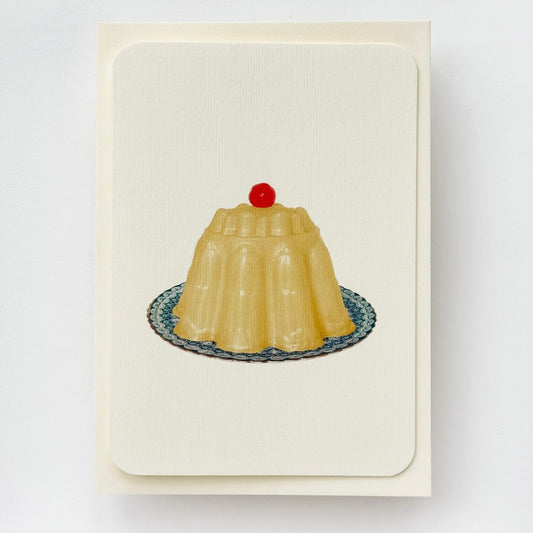 Custard Cream Blancmange Card - THE BRISTOL ARTISAN