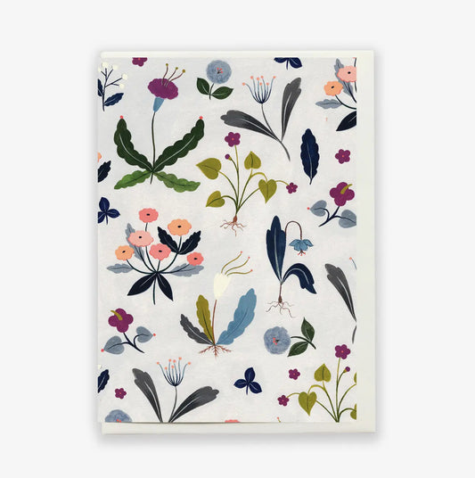 Winter Magenta Card - THE BRISTOL ARTISAN