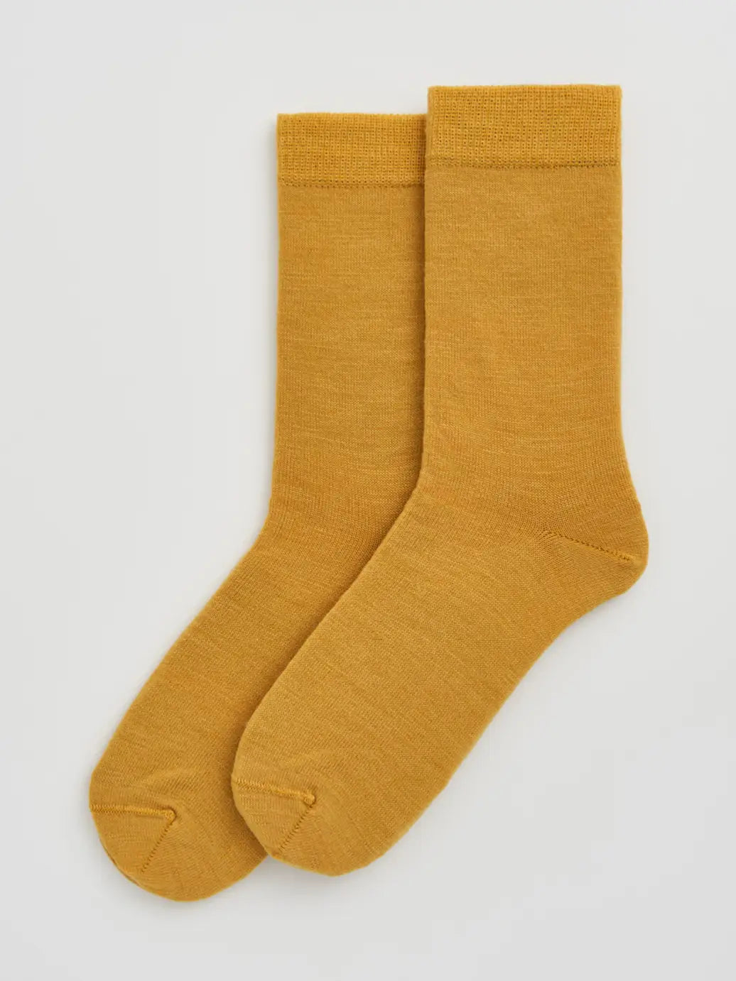 Golden Yellow Merino Socks - THE BRISTOL ARTISAN