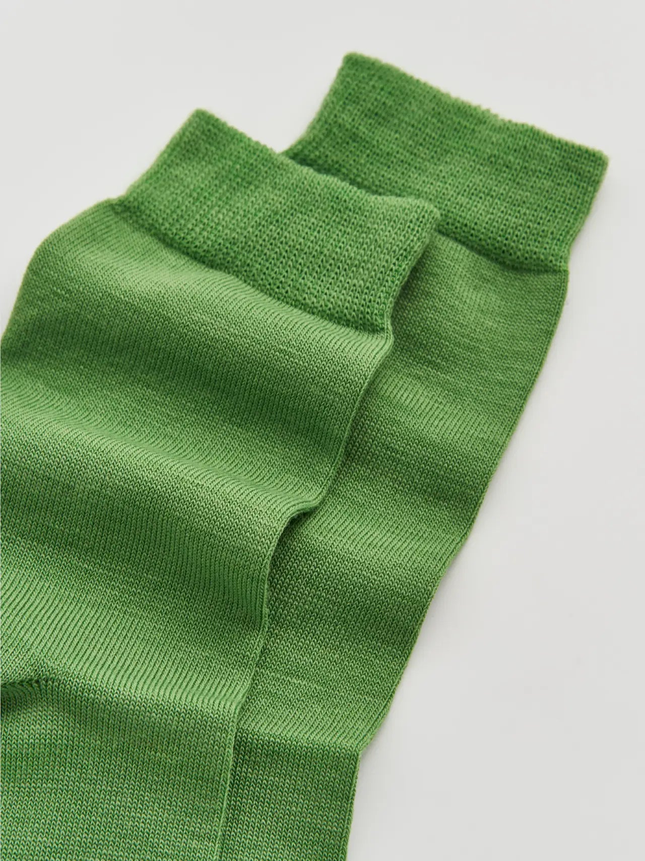 Grass Green Merino Socks - THE BRISTOL ARTISAN