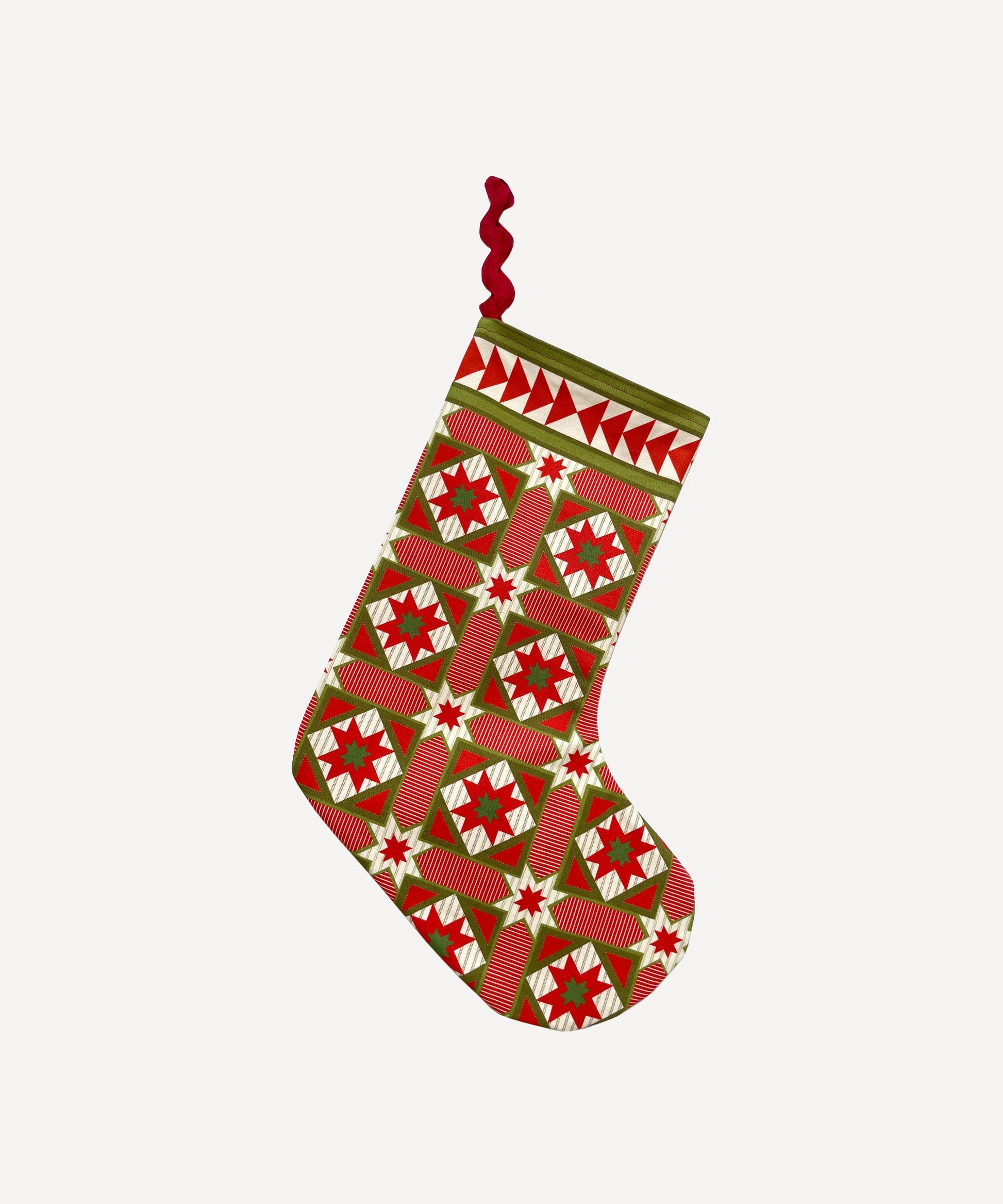 Gretel Quilt design Christmas Stocking - THE BRISTOL ARTISAN