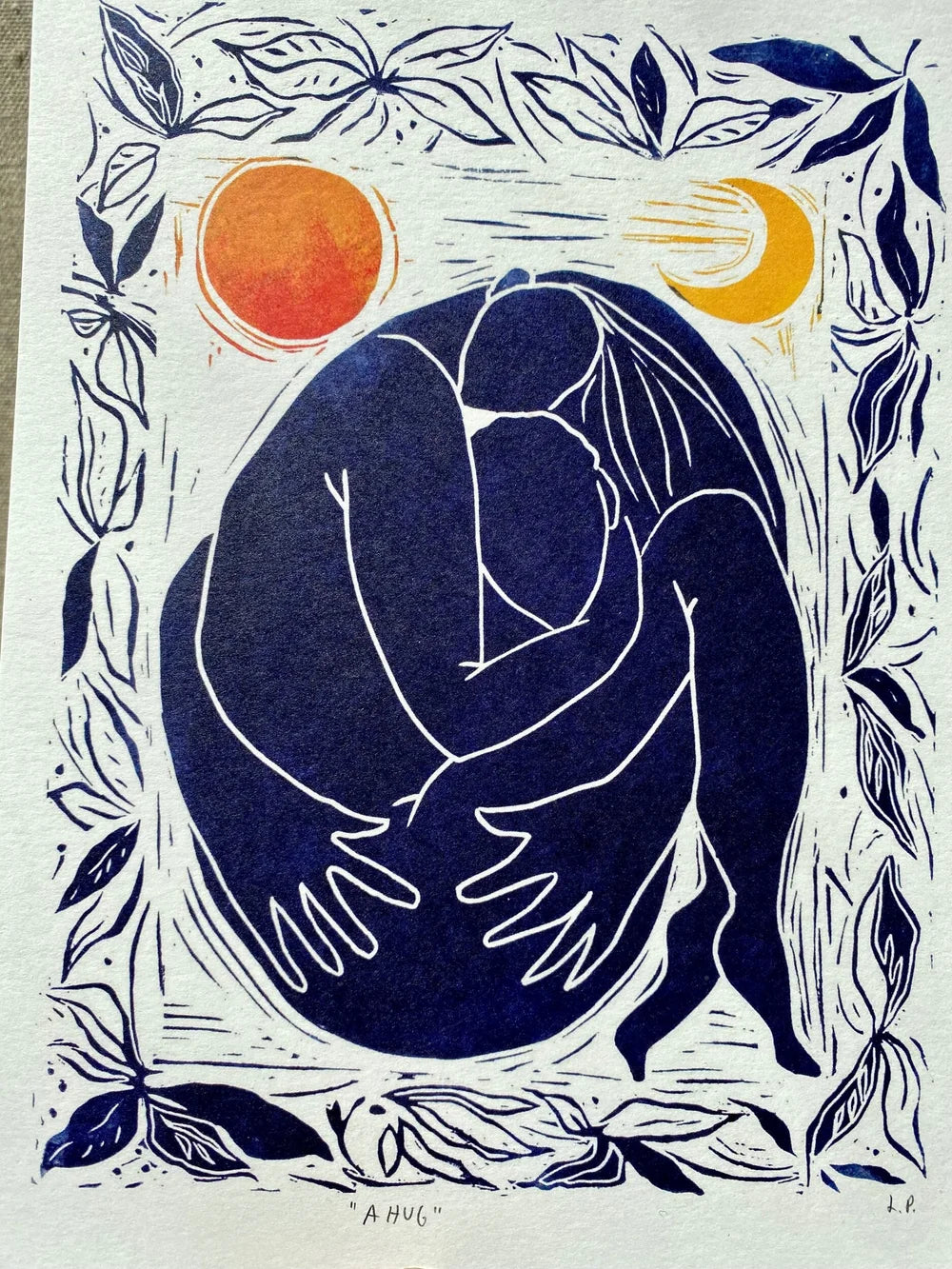 HUG A5 print - THE BRISTOL ARTISAN