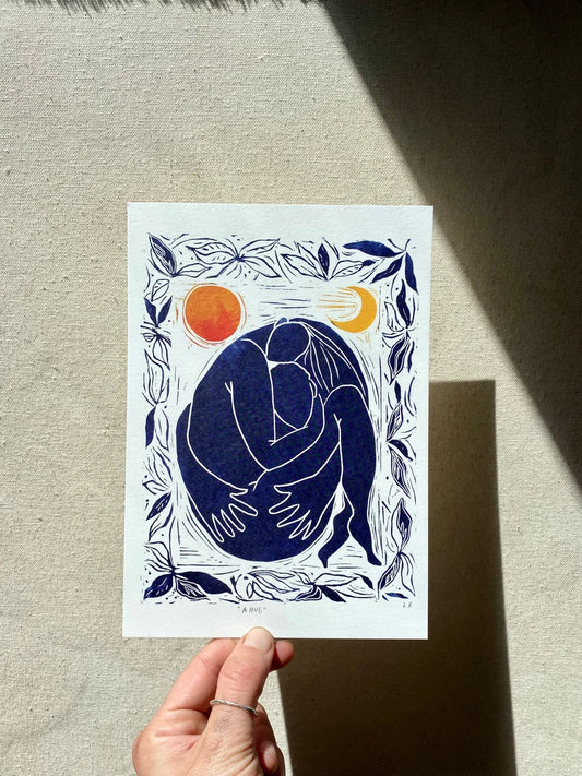 HUG A5 print - THE BRISTOL ARTISAN