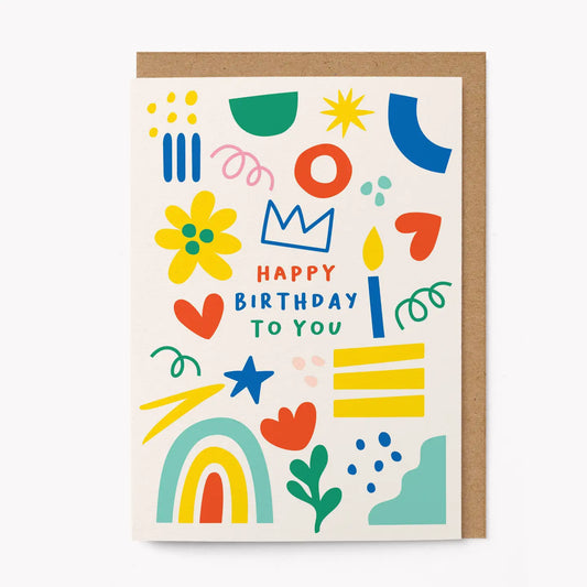 Happy Birthday To You Card - THE BRISTOL ARTISAN