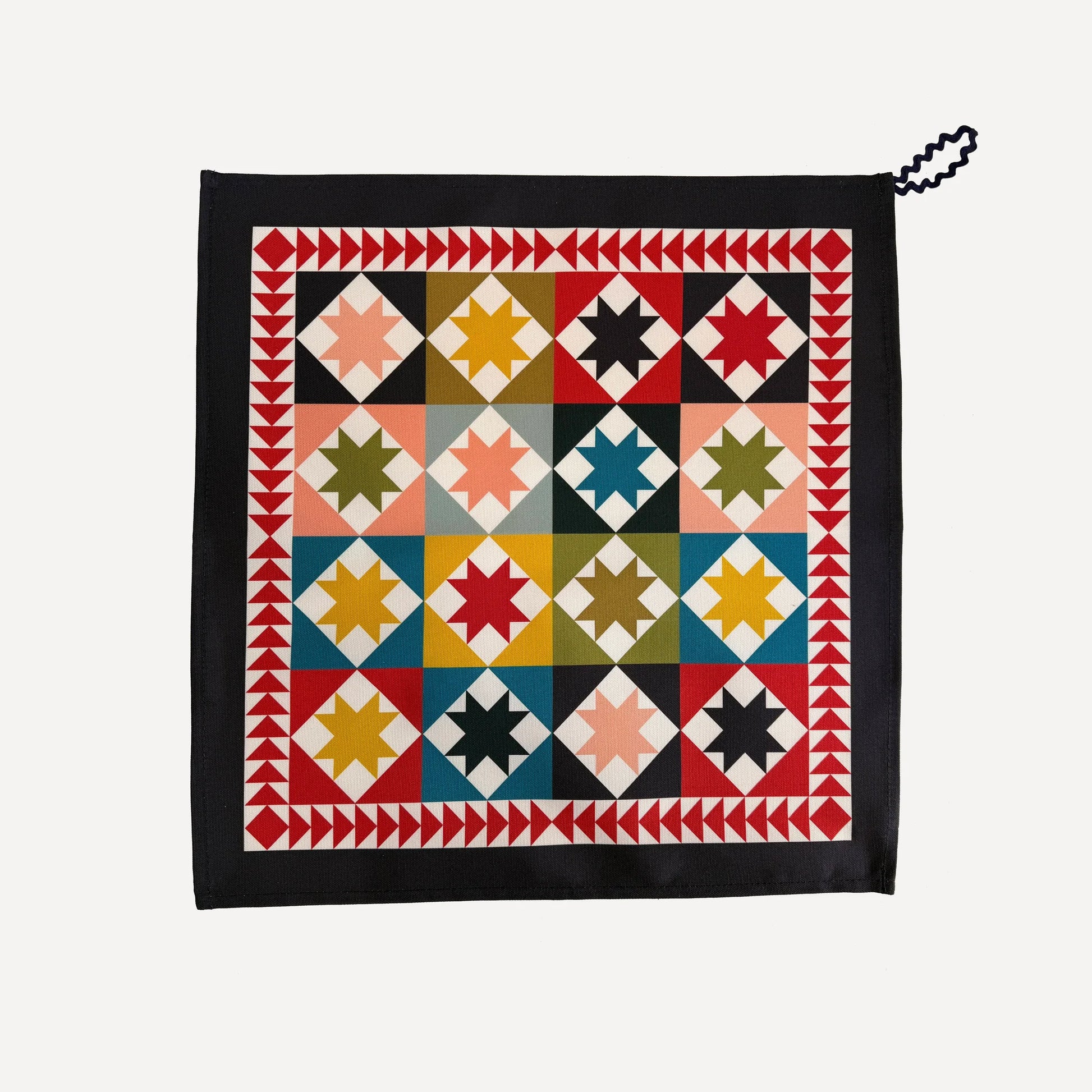 Harlequin Patchwork Quilt Tea Towel - THE BRISTOL ARTISAN