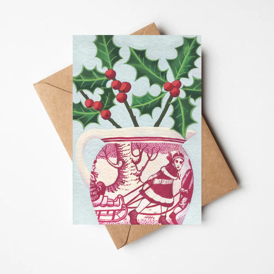 Holly card by Susie Hamilton - THE BRISTOL ARTISAN