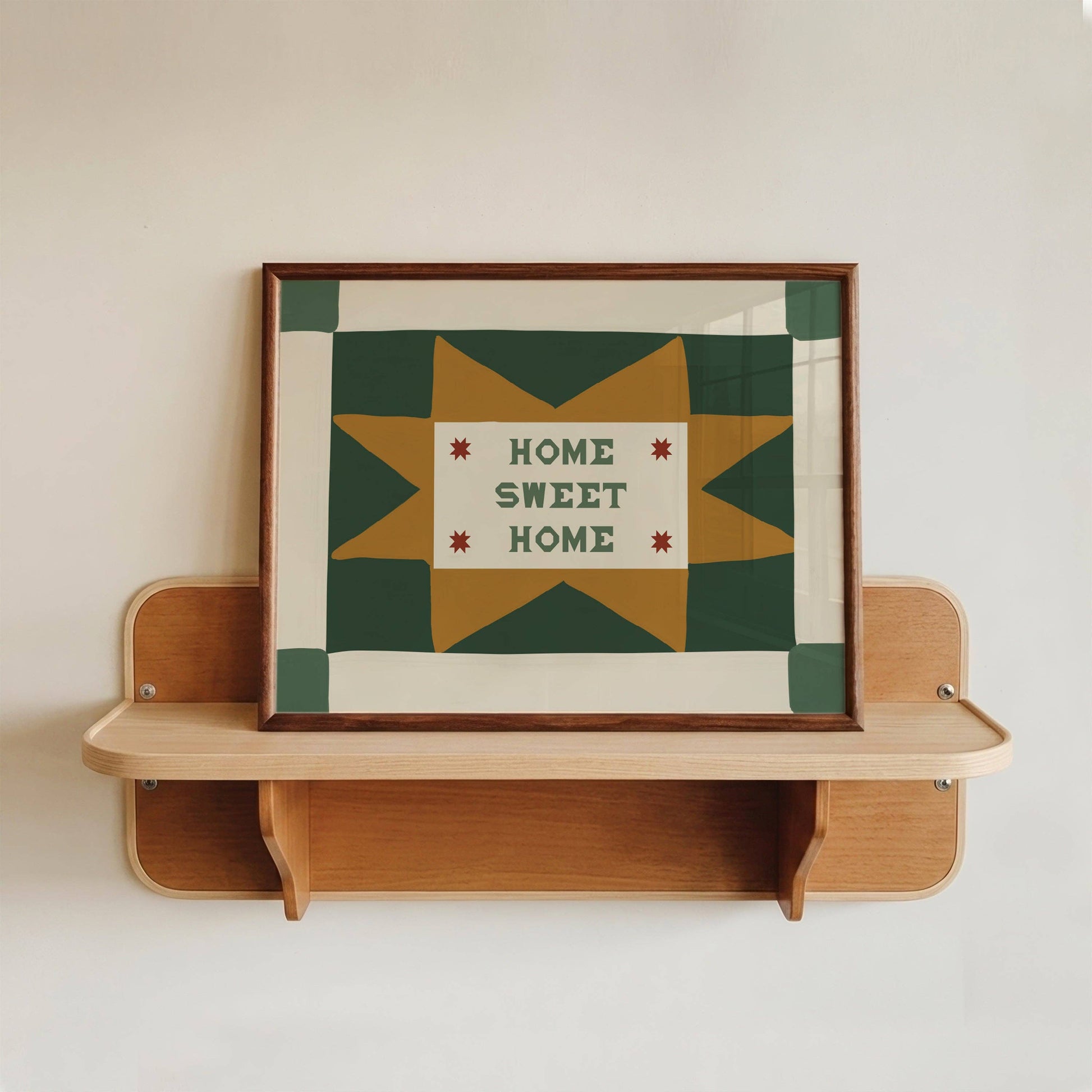 Home Sweet Home Patchwork Print - A3 - THE BRISTOL ARTISAN
