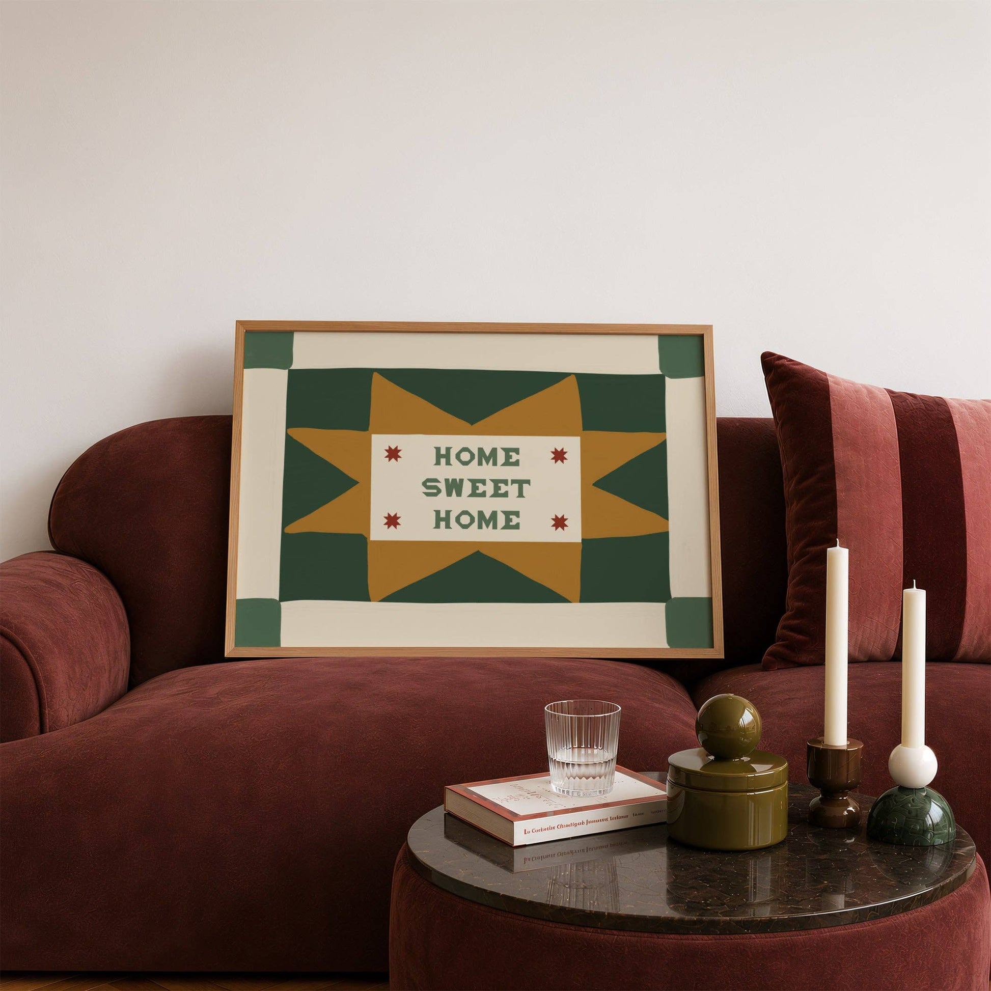 Home Sweet Home Patchwork Print - A3 - THE BRISTOL ARTISAN