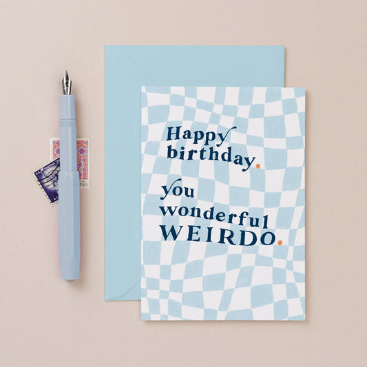 Birthday Weirdo Card - THE BRISTOL ARTISAN