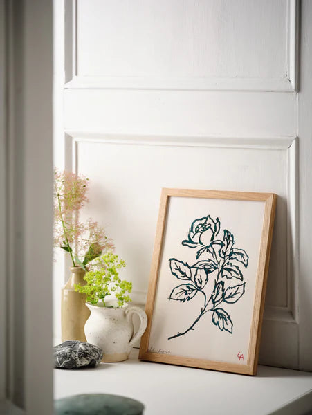 Old Rose A4 Print - THE BRISTOL ARTISAN