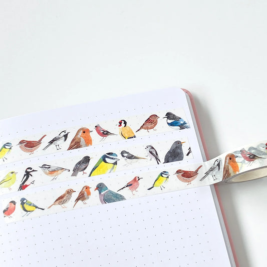 Washi Tape - British Birds - THE BRISTOL ARTISAN