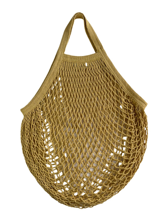 Ochre Short Handled String Bag