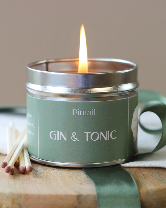 Gin and Tonic Candle
