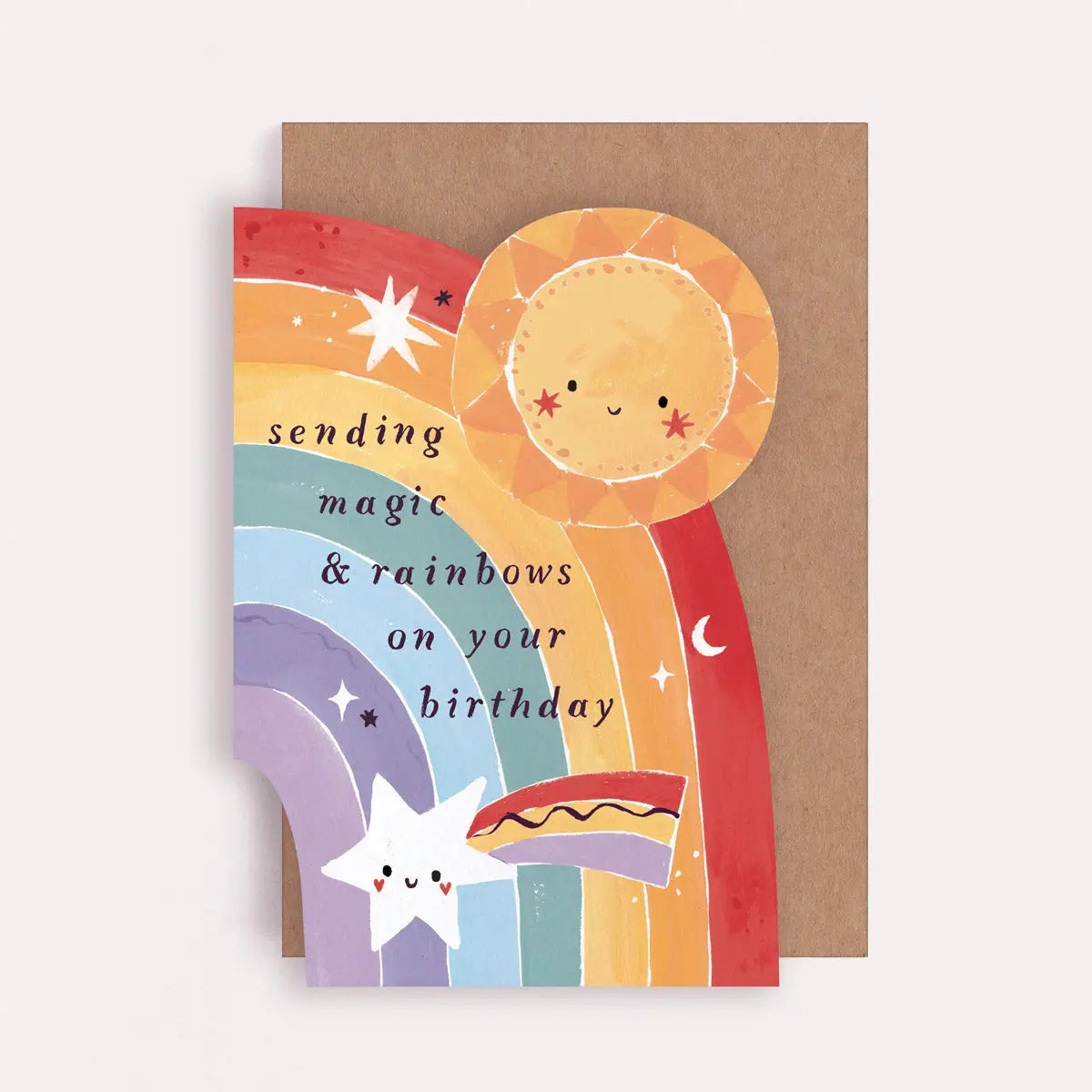 Rainbow Birthday Card - THE BRISTOL ARTISAN