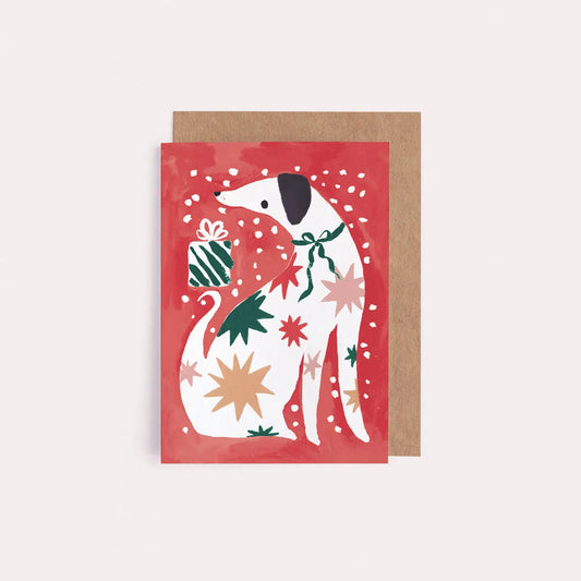 Dog Mini Christmas Card - THE BRISTOL ARTISAN
