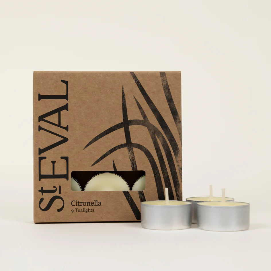 Citronella tealights - box of 9 - THE BRISTOL ARTISAN