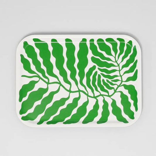 Leaves Spring Green Birch Serving Tray - THE BRISTOL ARTISAN