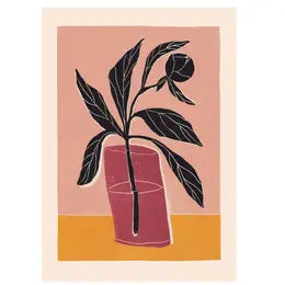 Peony A3 Print - THE BRISTOL ARTISAN