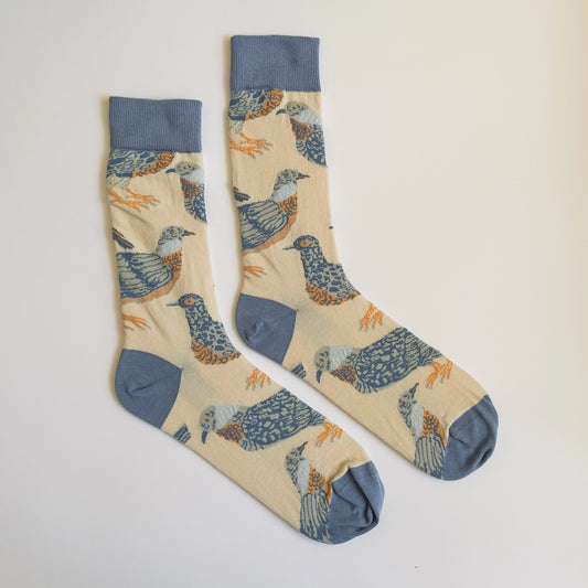 Pigeon Cotton Socks - UK 8-11 - THE BRISTOL ARTISAN