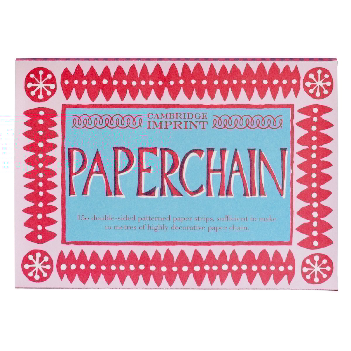 Paper chain red/pink - THE BRISTOL ARTISAN