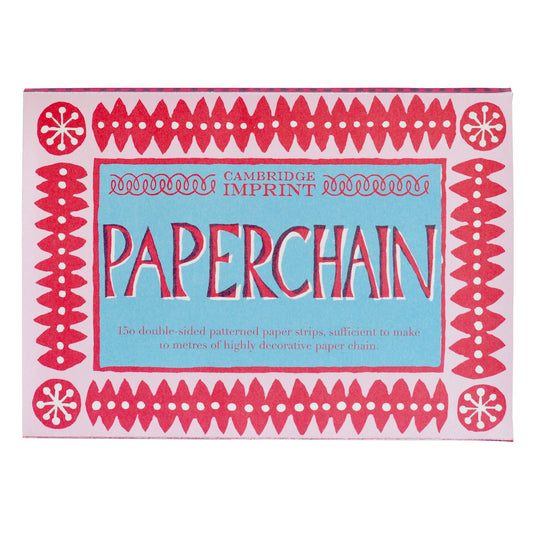 Paper chain red/pink - THE BRISTOL ARTISAN