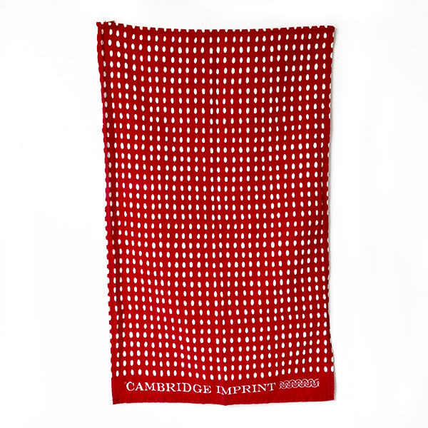 Cotton Tea Towel - red - THE BRISTOL ARTISAN