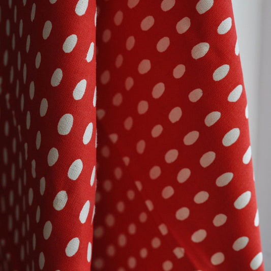 Cotton Tea Towel - red - THE BRISTOL ARTISAN