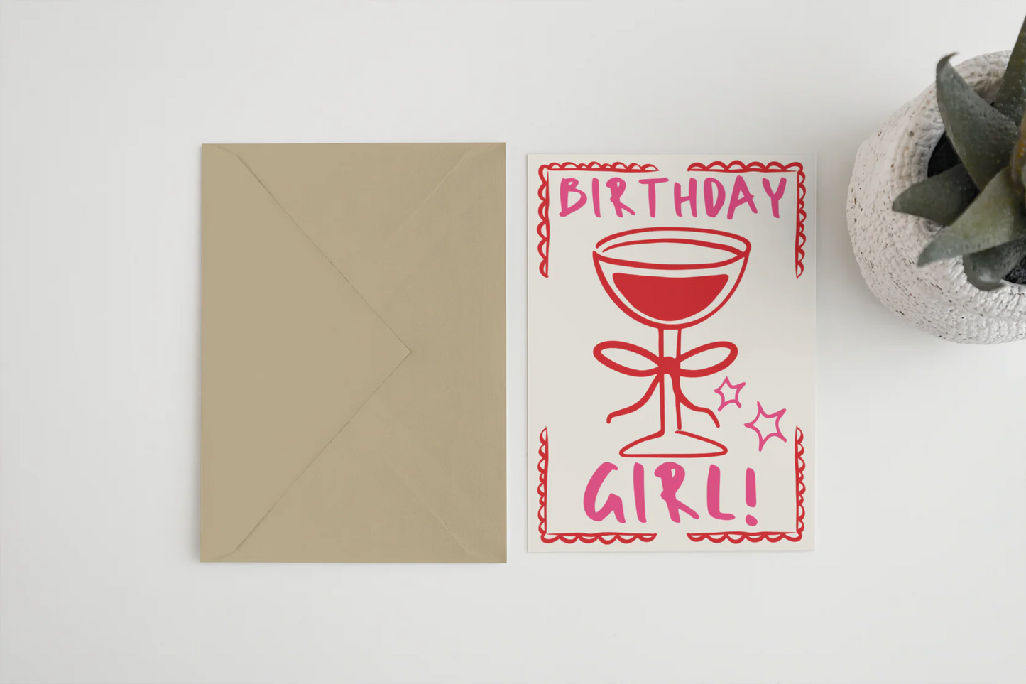 Birthday Girl Card - THE BRISTOL ARTISAN