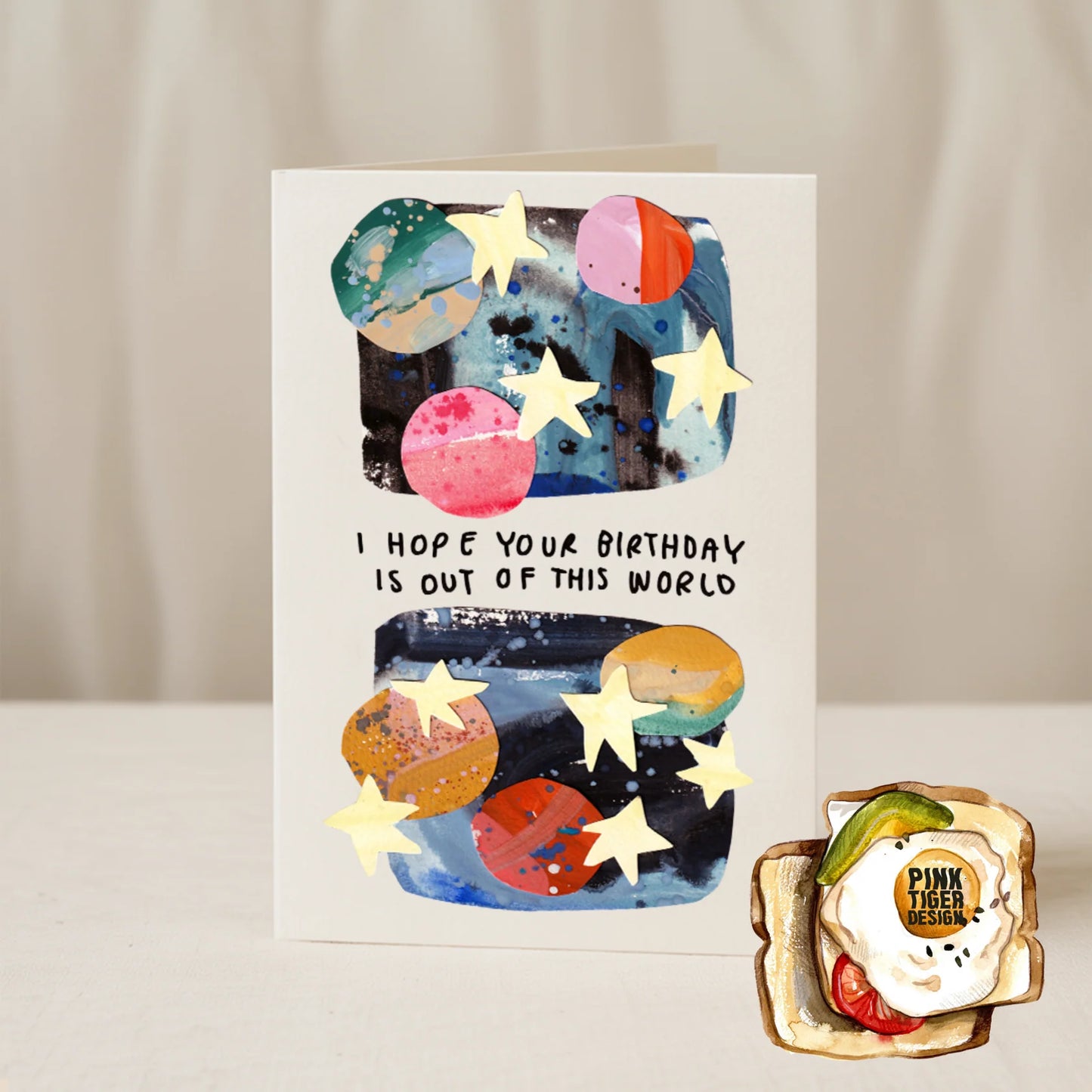 I Hope Your Birthday Is Out Of This World Card - THE BRISTOL ARTISAN
