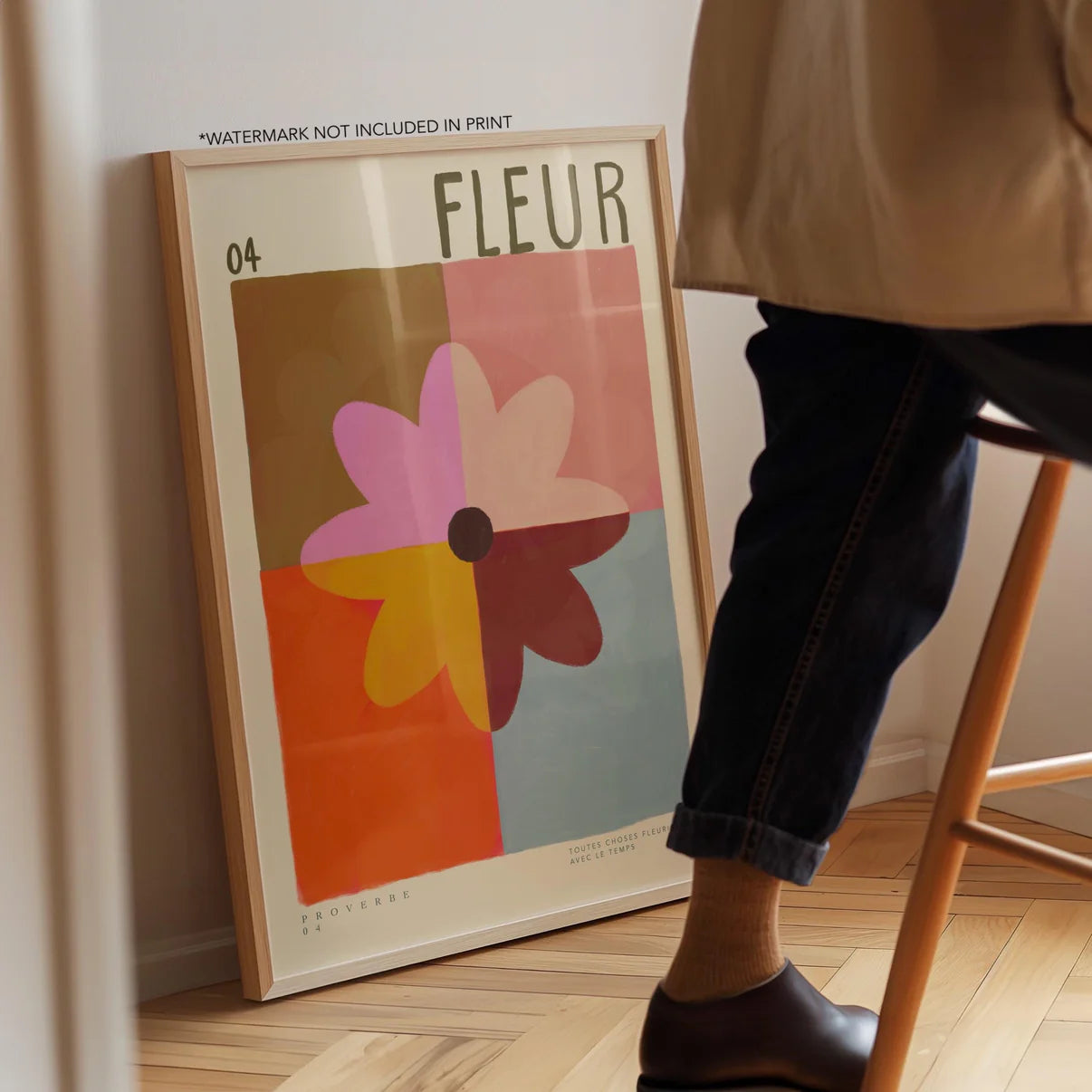 Autumn Flower A3 Print - THE BRISTOL ARTISAN