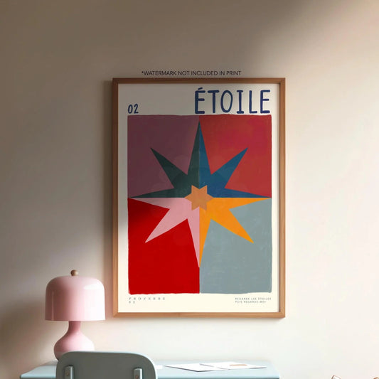 Autumn Star A3 Print - THE BRISTOL ARTISAN